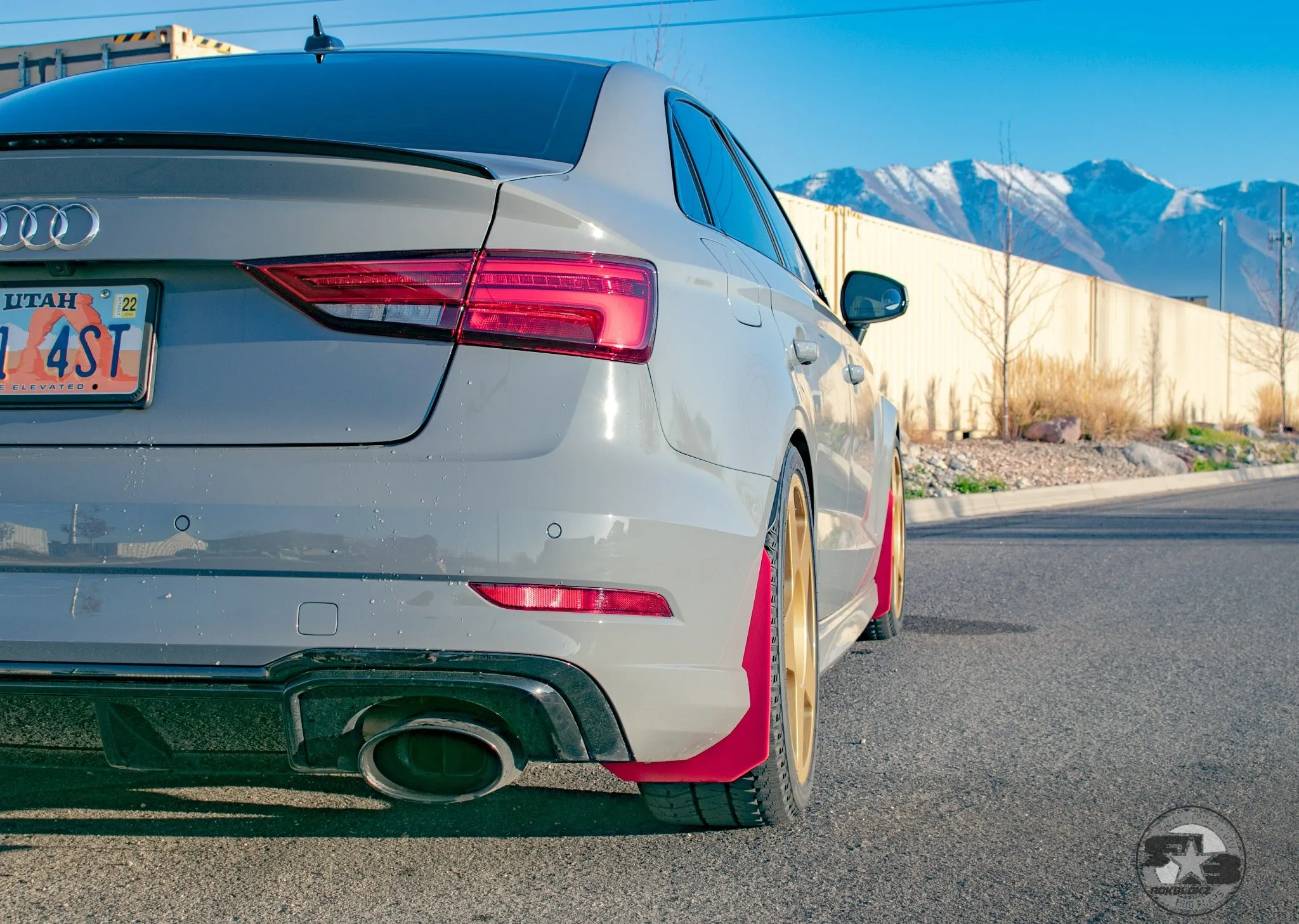 Audi A3/S3/RS3 Sedan 2013-2020 Splash Guards & Rally Mud Flaps