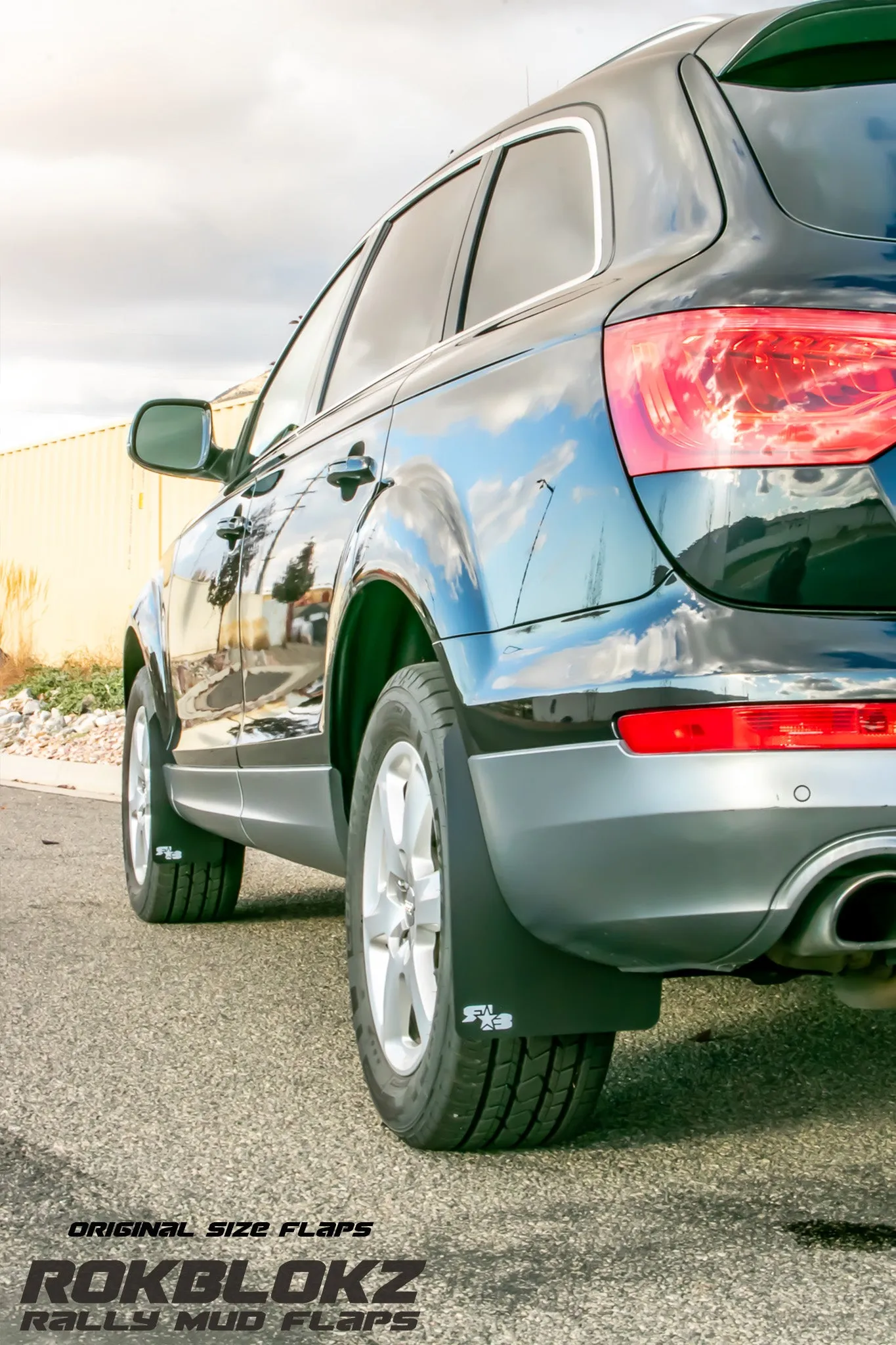 Audi Q7 SUV 2010-2015 Rally Mud Flaps