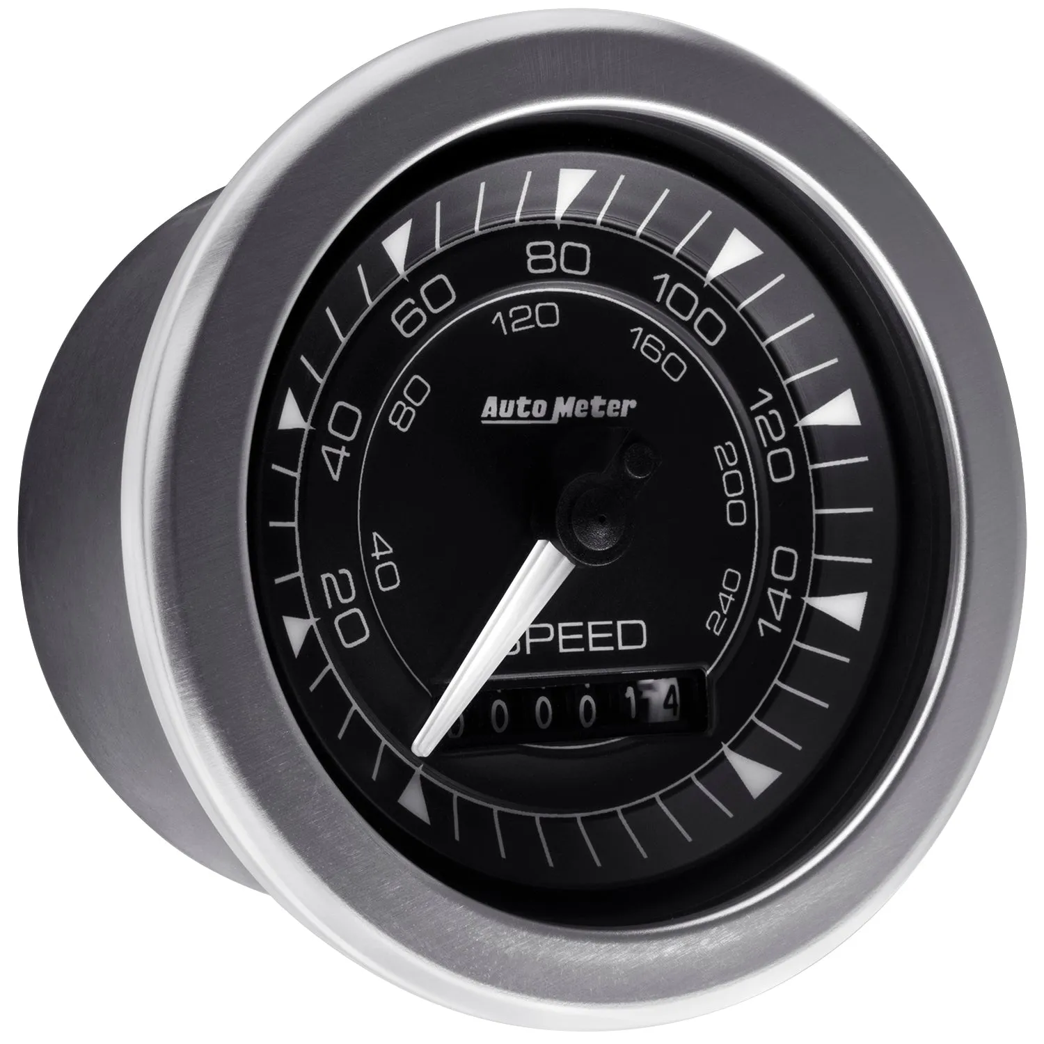AutoMeter 8188 GAUGE; SPEEDOMETER; 3 3/8in.; 160MPH; ELEC. PROGRAMMABLE; CHRONO