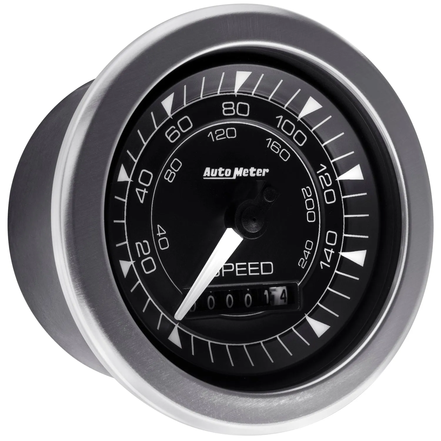 AutoMeter 8188 GAUGE; SPEEDOMETER; 3 3/8in.; 160MPH; ELEC. PROGRAMMABLE; CHRONO