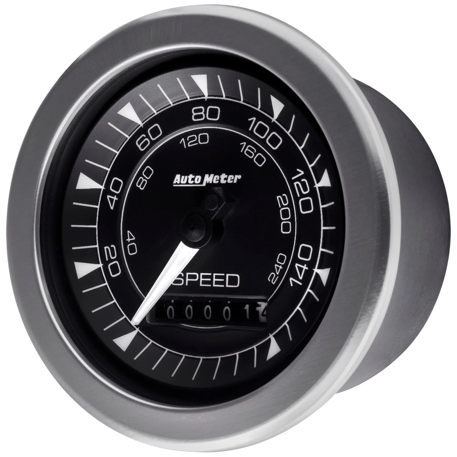 AutoMeter 8188 GAUGE; SPEEDOMETER; 3 3/8in.; 160MPH; ELEC. PROGRAMMABLE; CHRONO