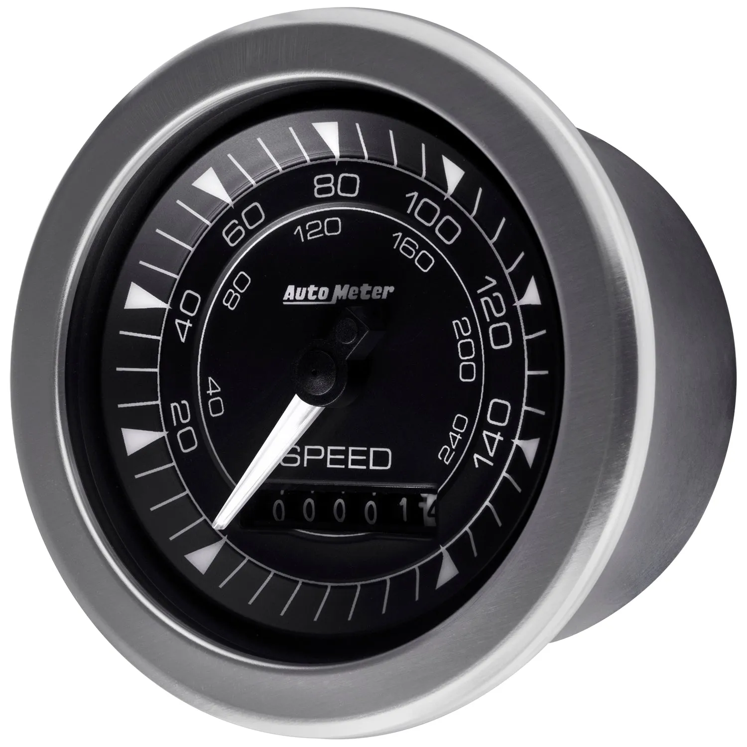 AutoMeter 8188 GAUGE; SPEEDOMETER; 3 3/8in.; 160MPH; ELEC. PROGRAMMABLE; CHRONO