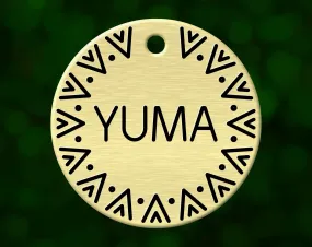 Aztec Dog Tag