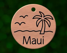 Beach Dog Tag