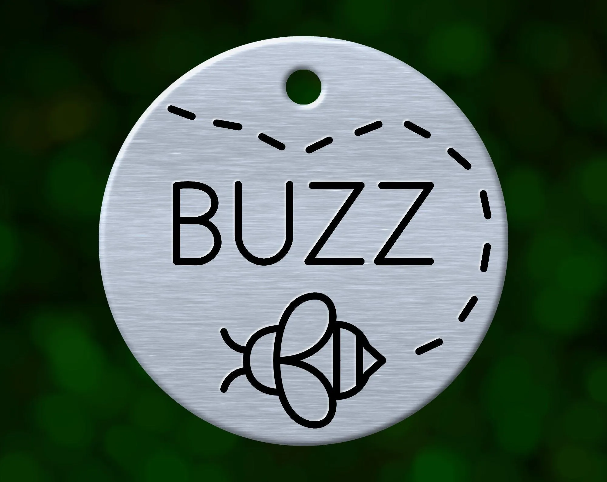 Bee Dog Tag