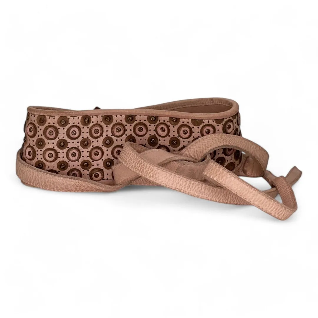 Bianca Stud Wrap Belt in Blossom