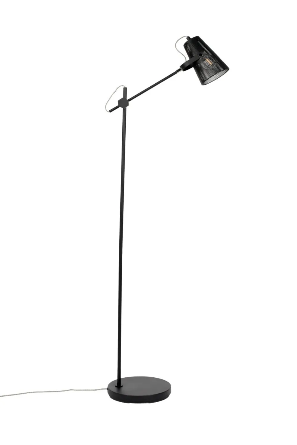 Black Adjustable Task Floor Lamp | DF Fokus