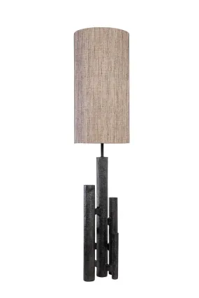 Black Aluminium Floor Lamp | Versmissen Shad