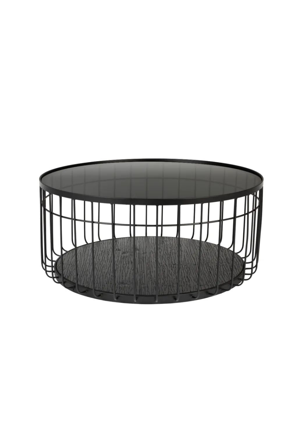 Black Industrial Coffee Table | DF Lance