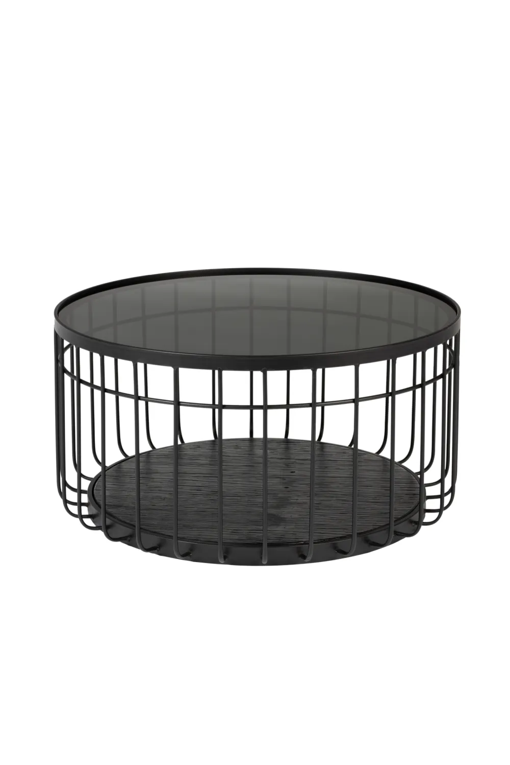 Black Industrial Coffee Table | DF Lance