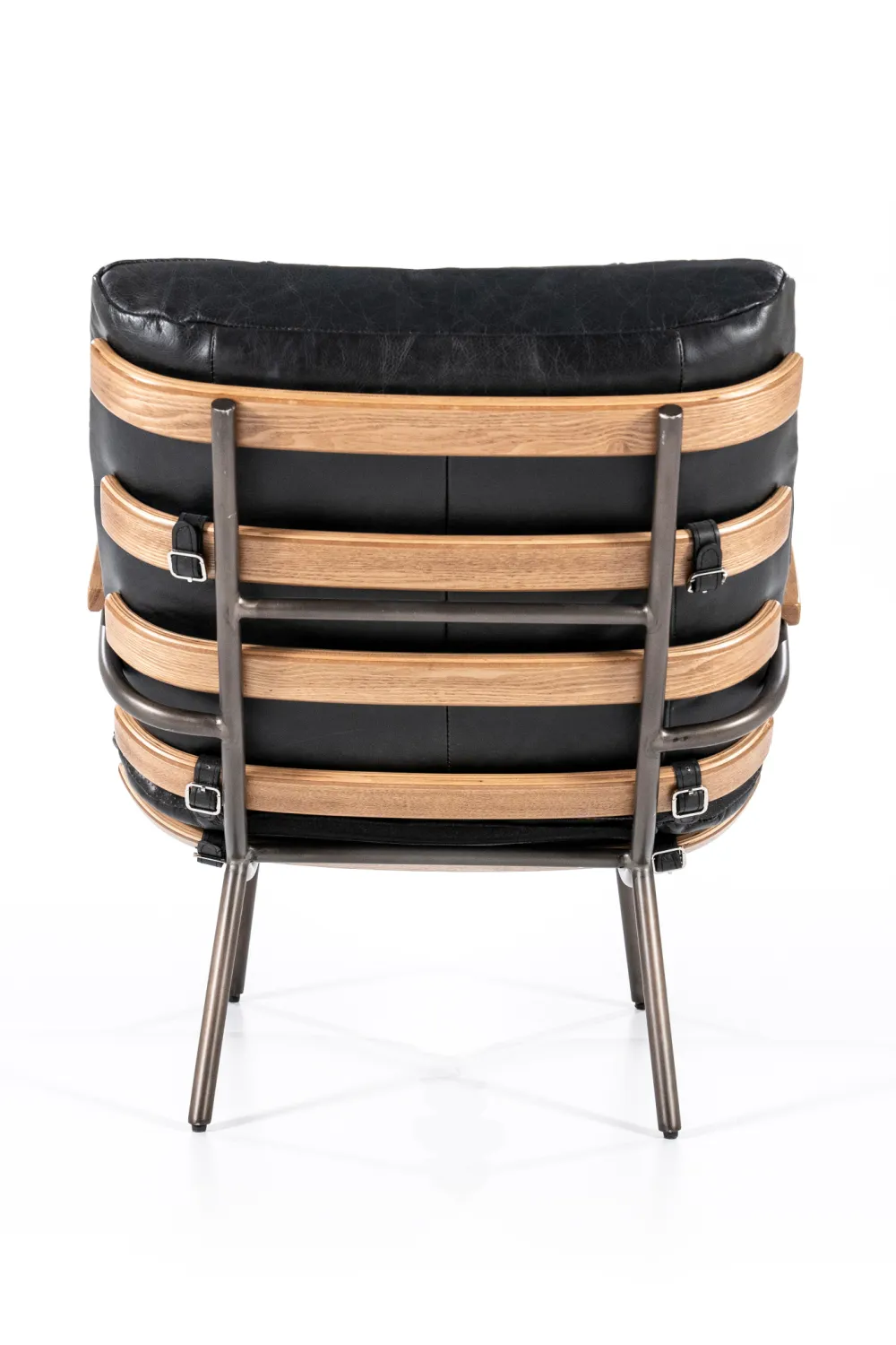 Black Leather Armchair | Eleonora Bastiaan