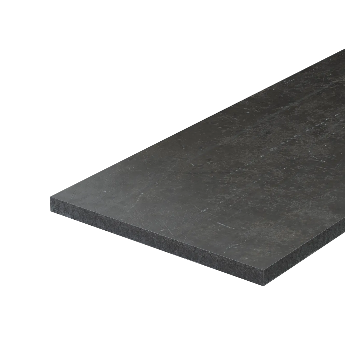 Black Steel Smooth Plate 1-1/2"