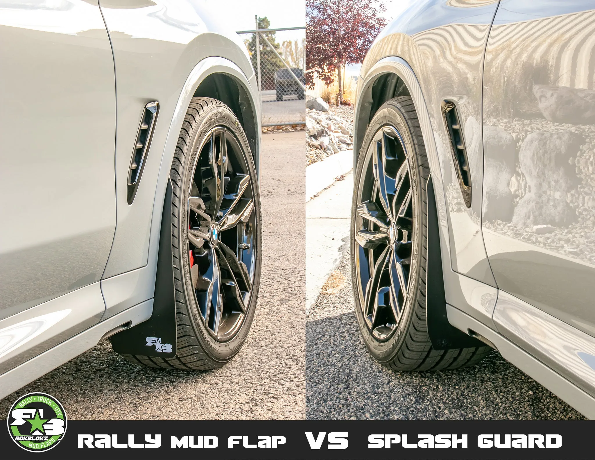 BMW X3 M 2022-2024  Rally Mud Flaps