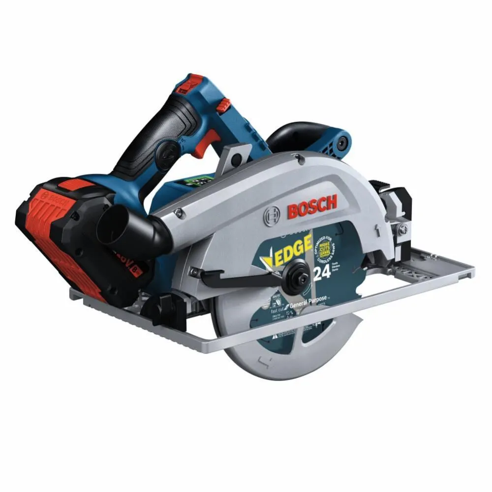 Bosch GKS18V-25GCB14 PROFACTOR 18V Connected-Ready 7-1/4 In. Circular Saw Kit with Track Compatibility and (1) CORE18V 8 Ah High Power Battery