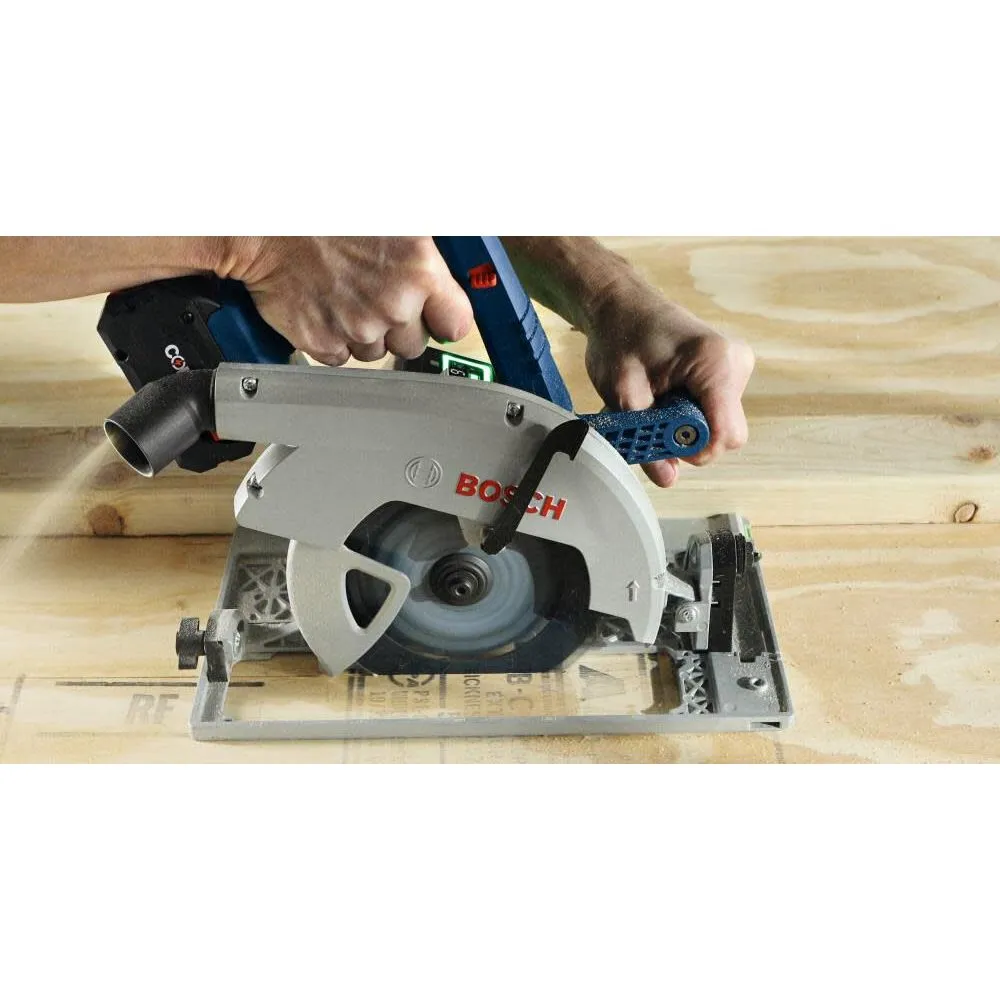 Bosch GKS18V-25GCB14 PROFACTOR 18V Connected-Ready 7-1/4 In. Circular Saw Kit with Track Compatibility and (1) CORE18V 8 Ah High Power Battery