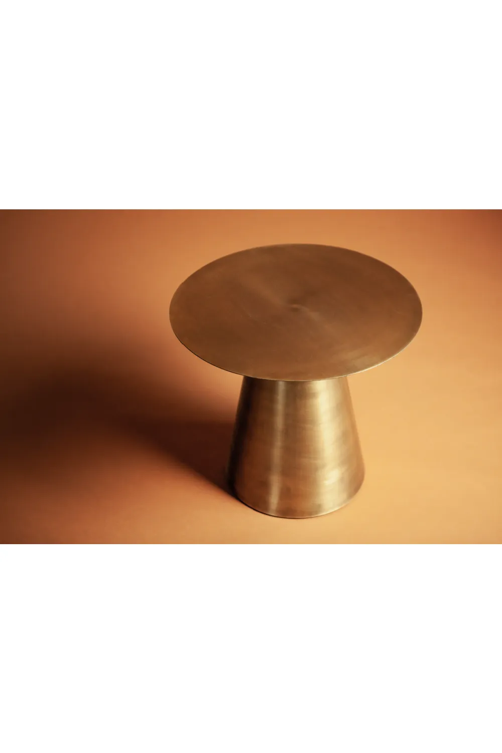 Brass Pedestal Side Table | By-Boo Mastic