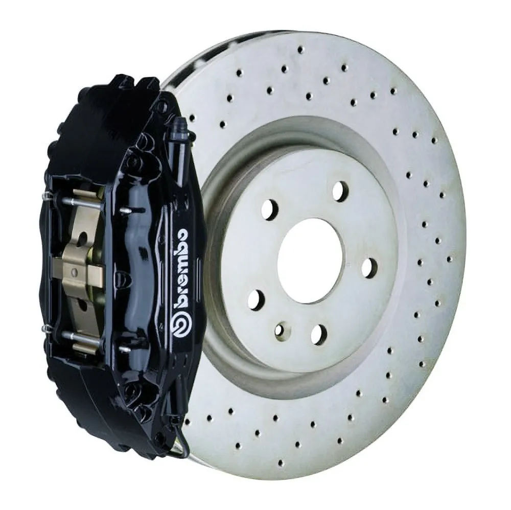 Brembo Brakes Front 332x32 One Piece Rotors | Four Piston Calipers