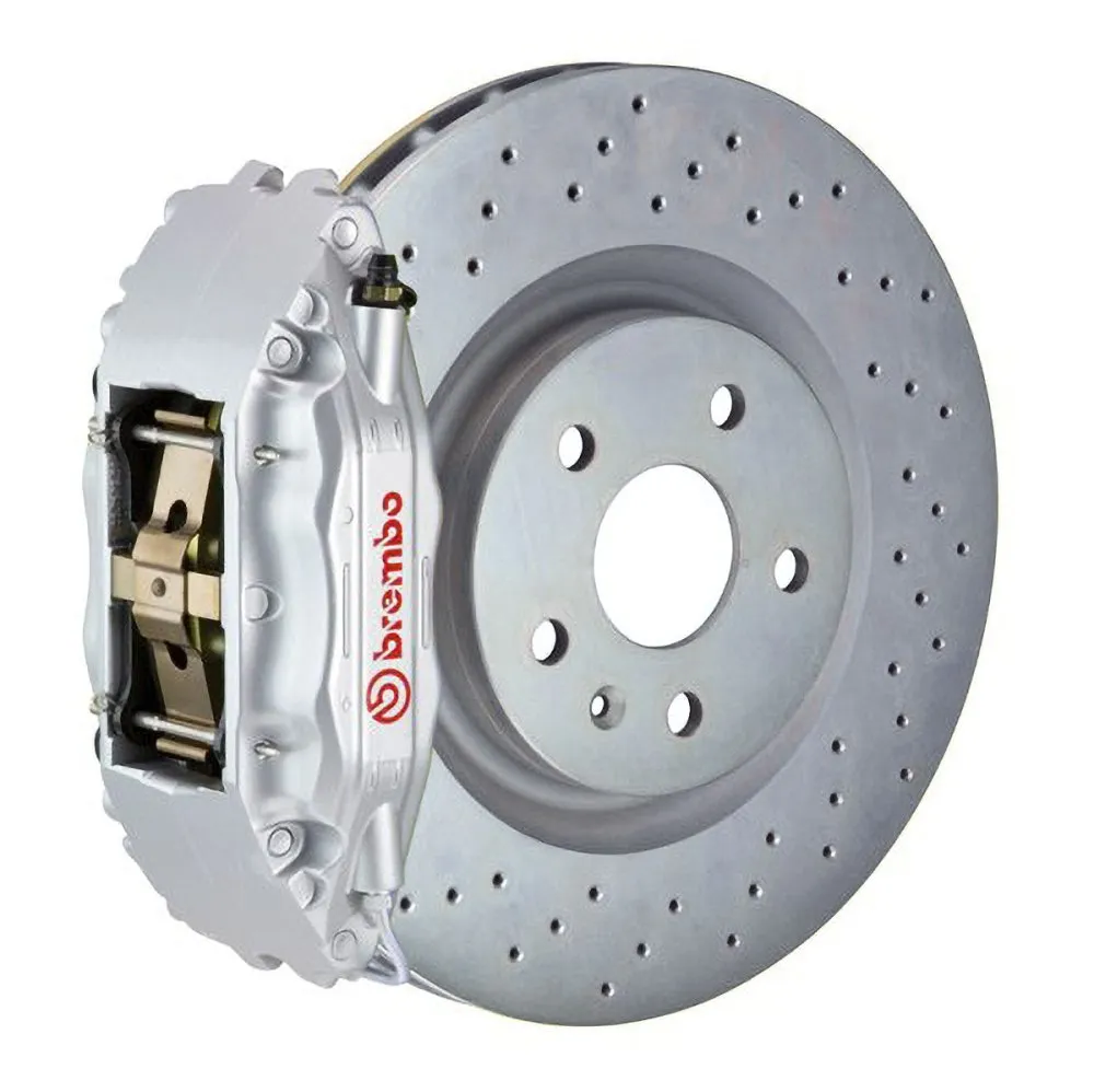Brembo Brakes Front 332x32 One Piece Rotors | Four Piston Calipers