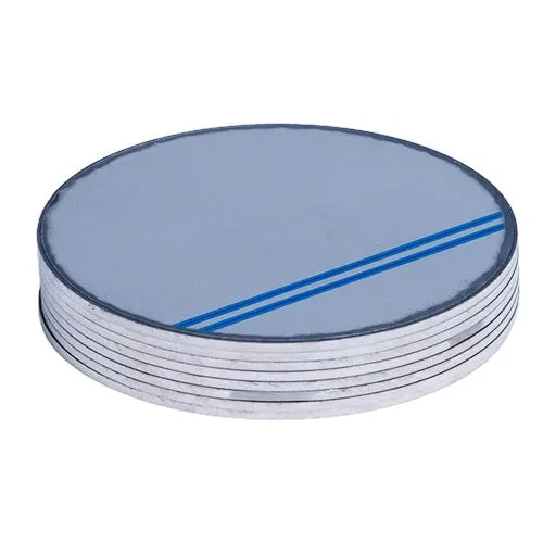 Brushed Stainless Steel Coaster for Engraving