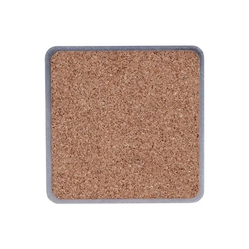 Brushed Stainless Steel Coaster for Engraving