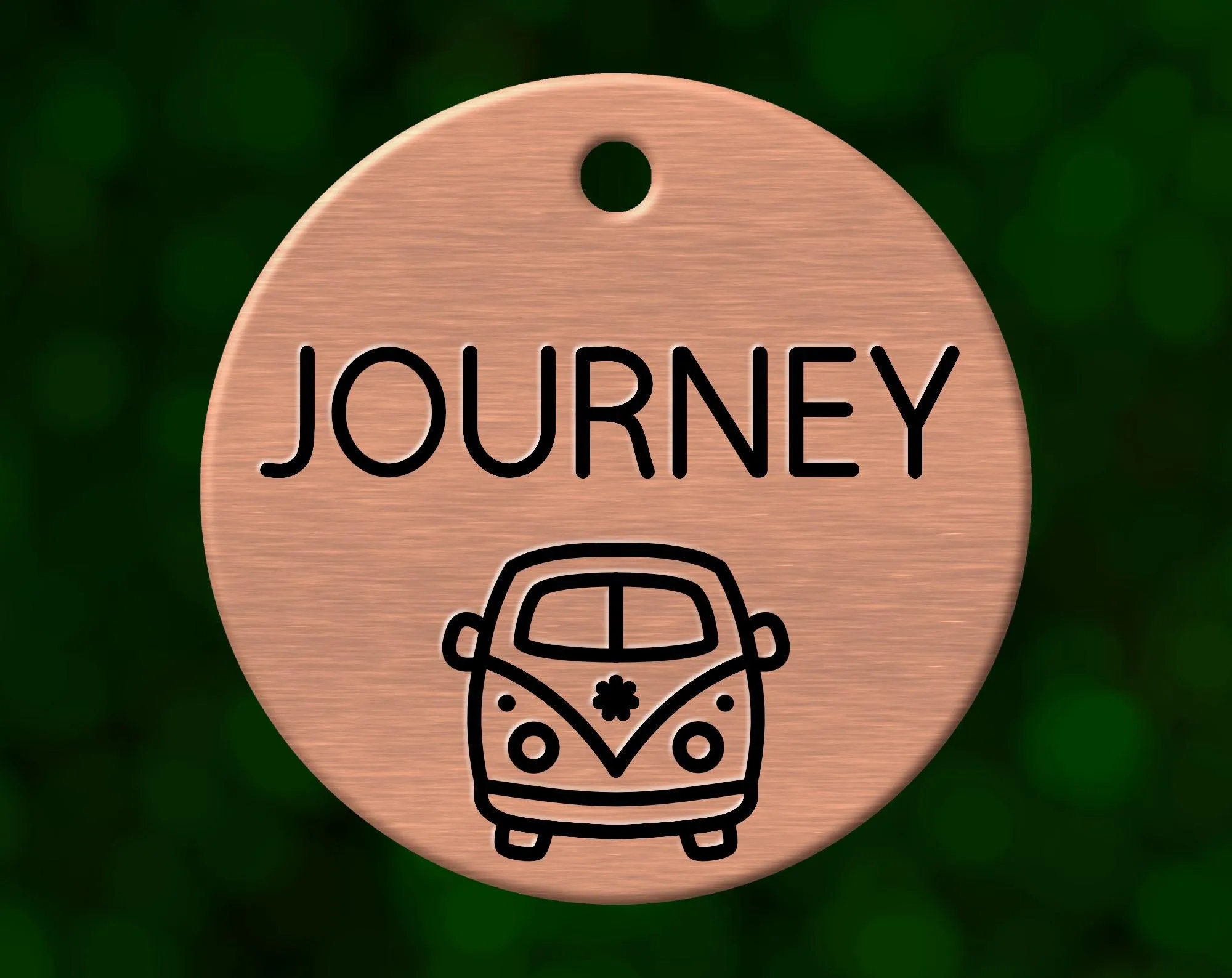 Bus Dog Tag