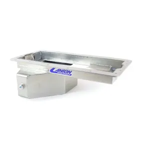 Canton Street / Strip / Road Race Rear Sump Oil Pan - 7 Quart - 6.625 in Deep - Cadmium - Ford Coyote