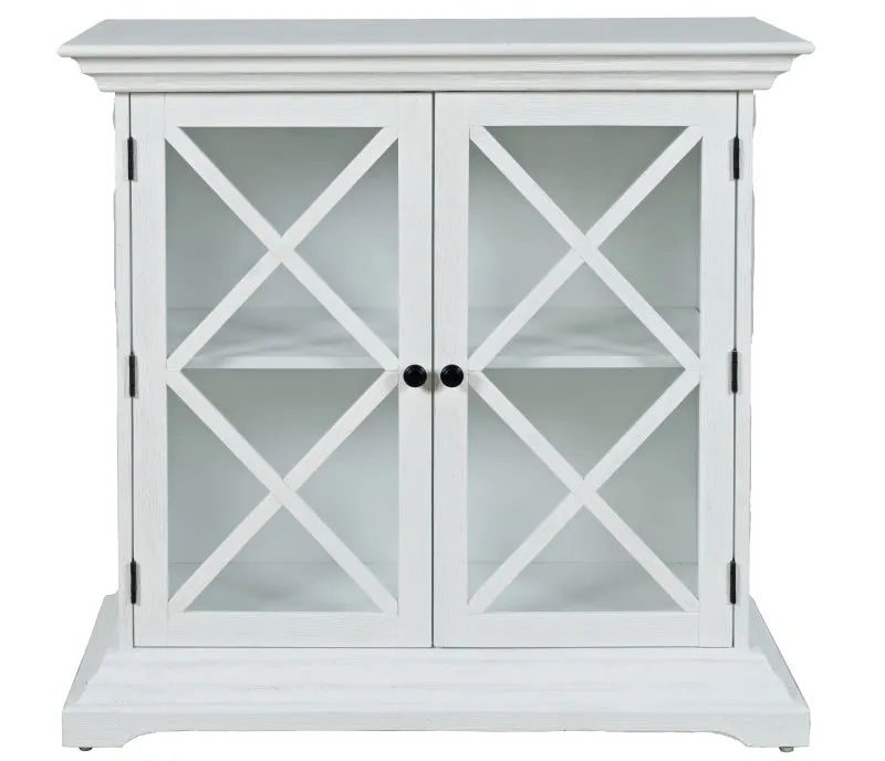 Carrington 38" Accent Cabinet - Antique White
