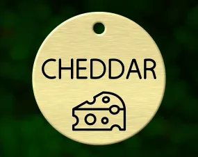 Cheese Dog Tag