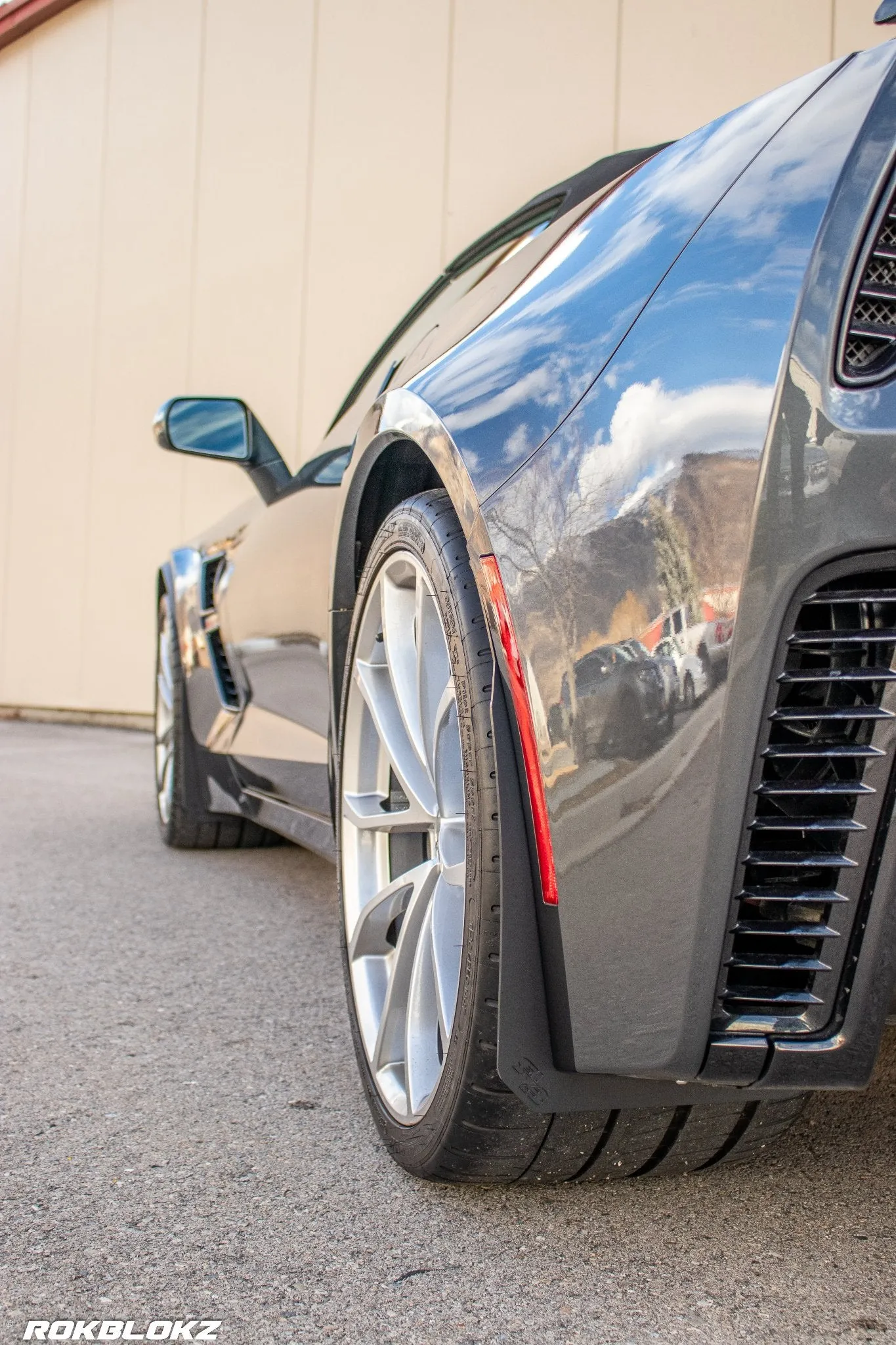 Chevrolet Corvette C7 2014-2019 Splash Guards
