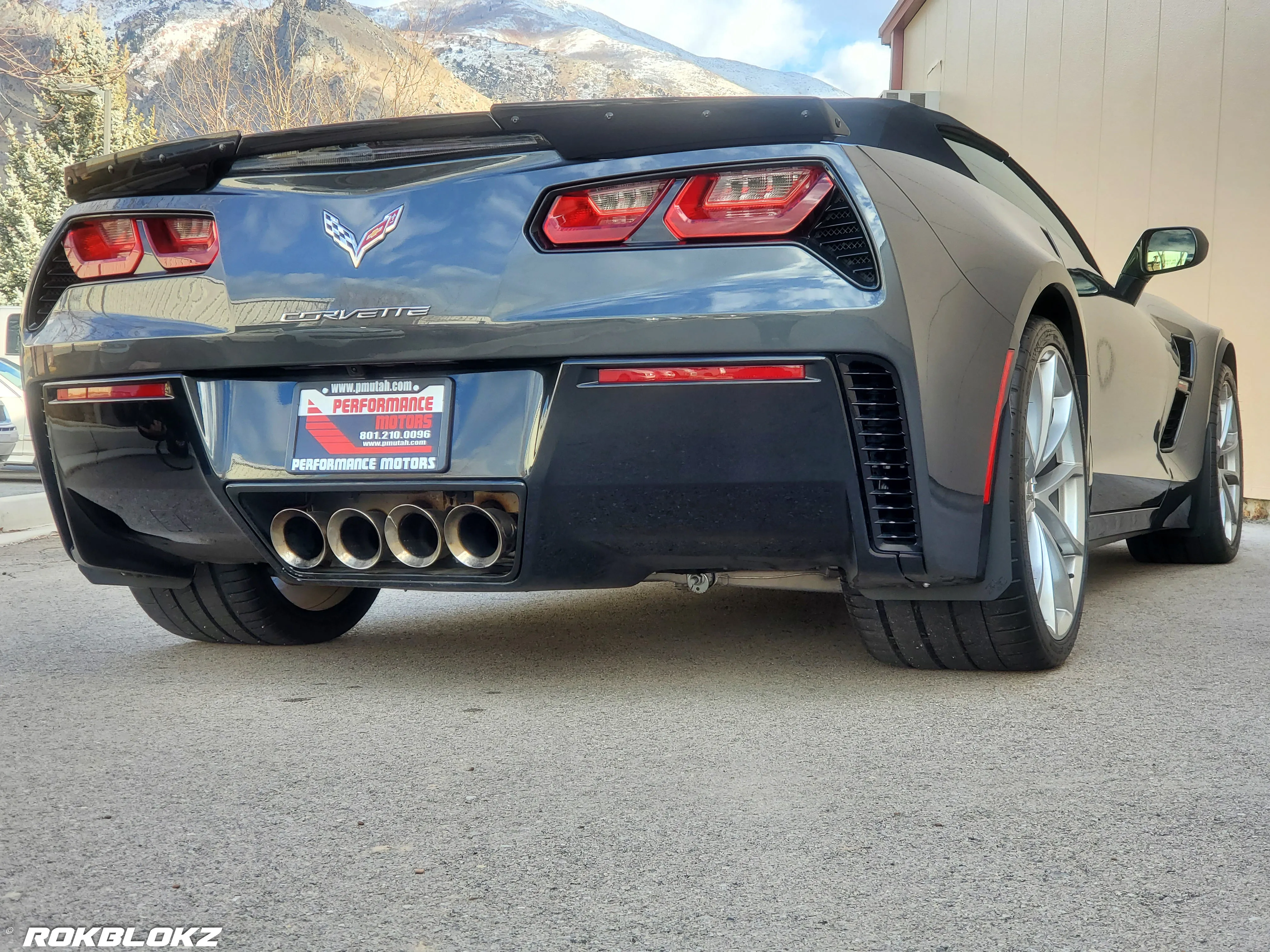 Chevrolet Corvette C7 2014-2019 Splash Guards