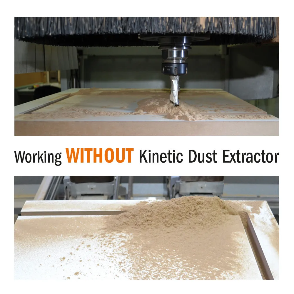 CMT Orange Tools 992.081.ER20 KINETIC DUST EXTRACTOR FOR CHUCKS WITH ER20