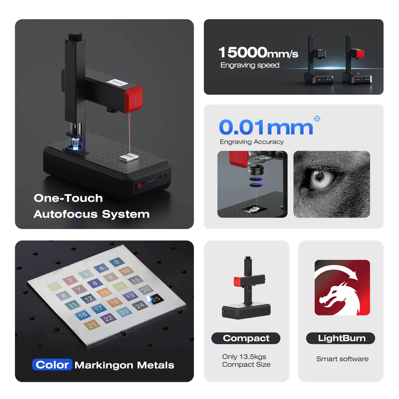 ComMarker B6 JPT MOPA Fiber Laser Engraver