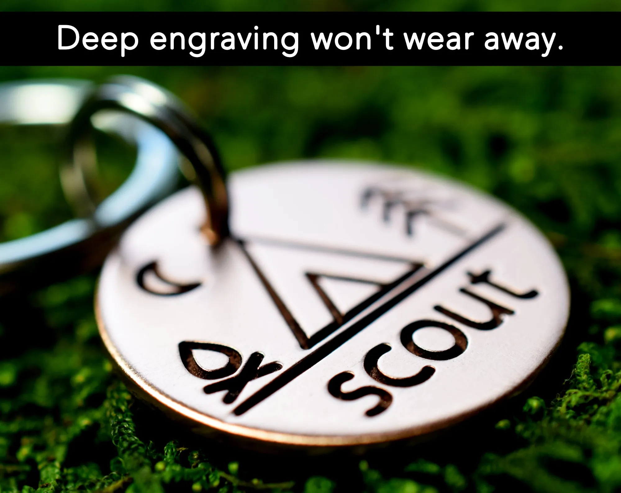 Compass Dog Tag