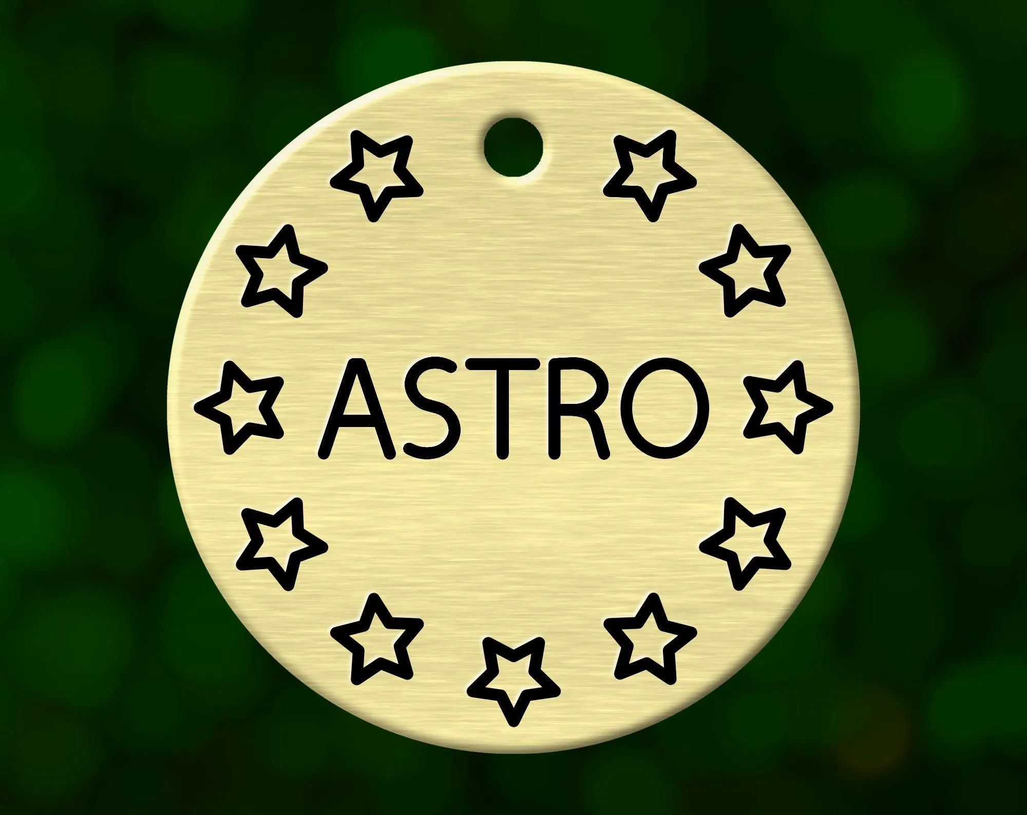 Constellation Dog Tag