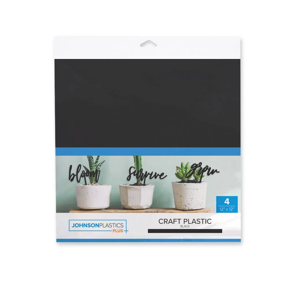 Craft Plastic Black