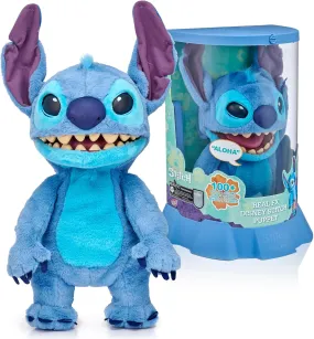CuddleCraft 18" Interactive Stitch Plush Toy for Endless Fun and Snuggly Adventures