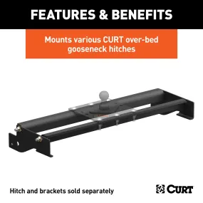 CURT 61321 CURT 61321 Over-Bed Gooseneck Installation Brackets; Fits Select Ford F-150