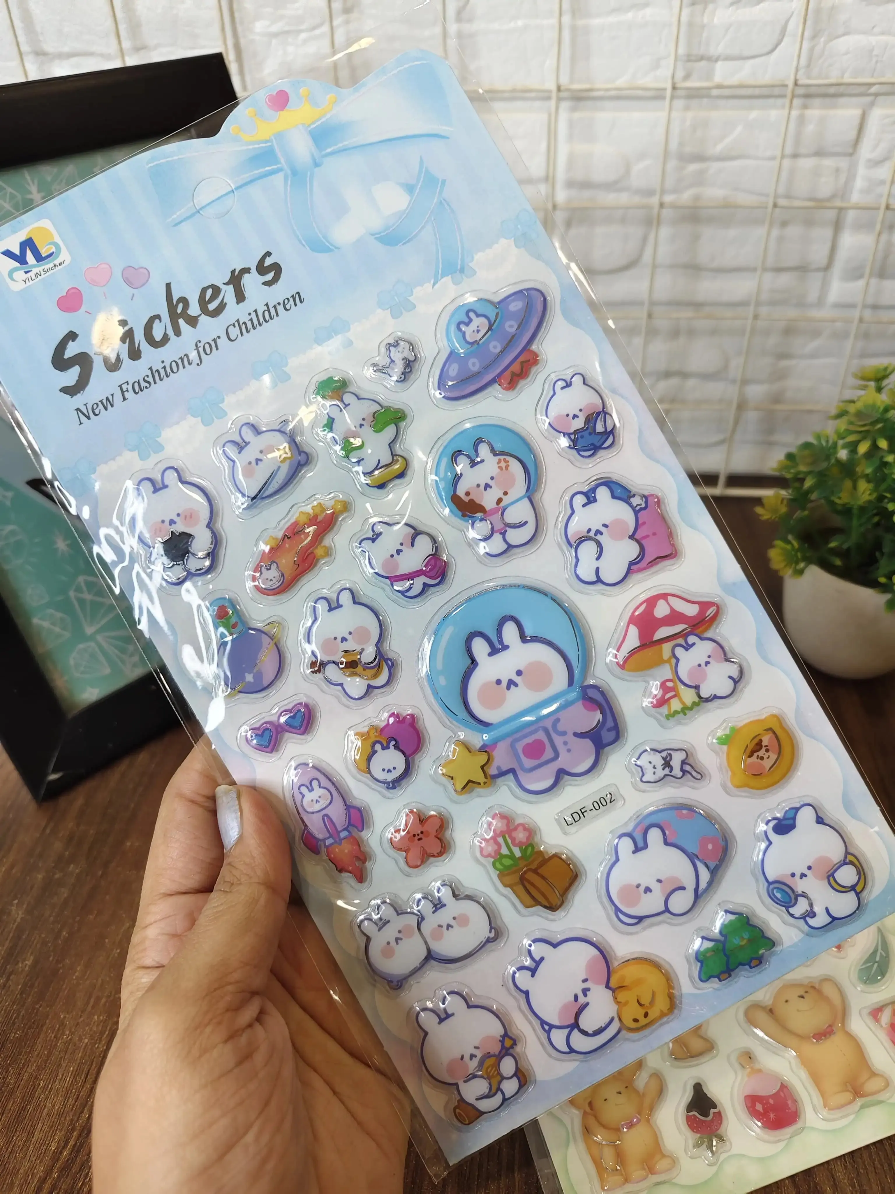 Cute 3d sticker sheets