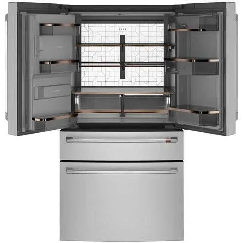 CVE28DP2NS1 - REFRIGERATORS - Café - French 4-Door - Stainless Steel - Open Box
