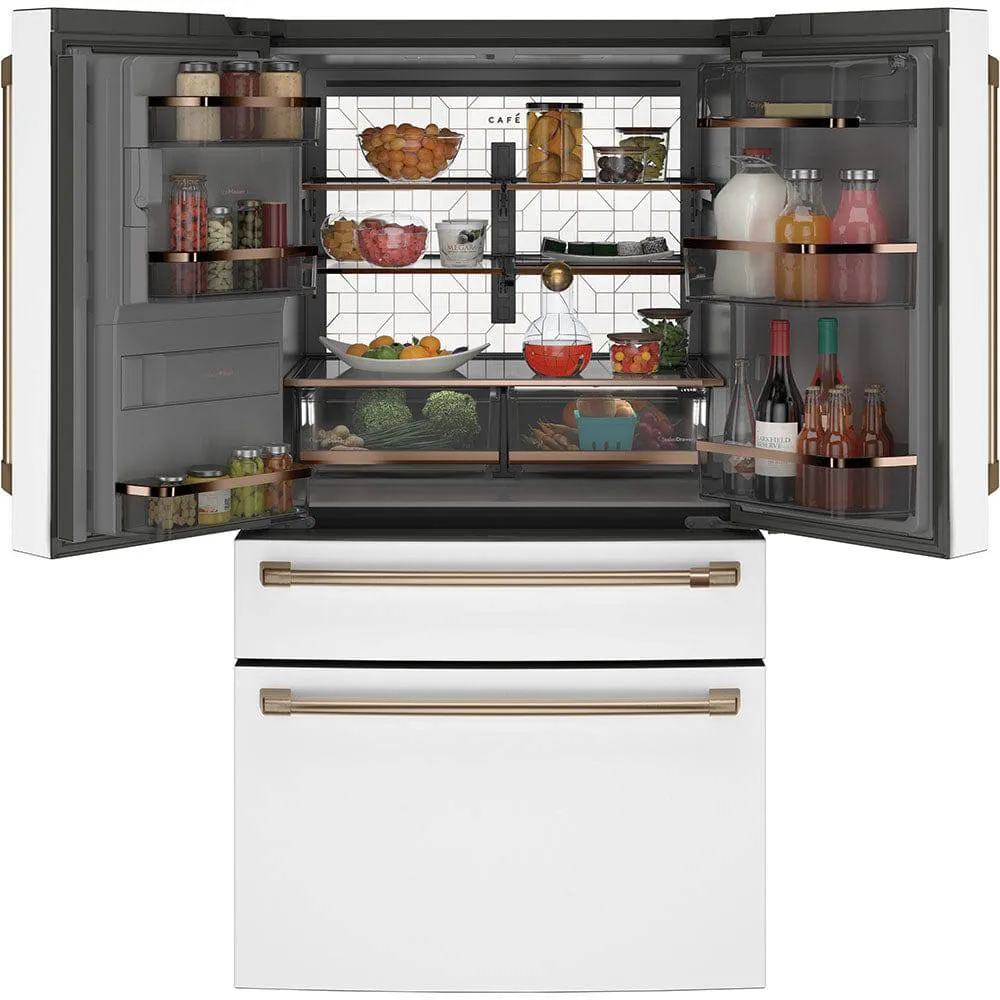 CVE28DP4NW2 - REFRIGERATORS - Café - French 4-Door - White - Open Box
