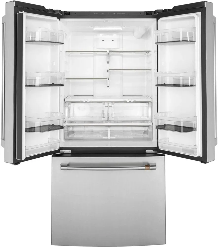 CWE19SP2NS1 - REFRIGERATORS - Café - French 3-Door - Stainless Steel - Open Box
