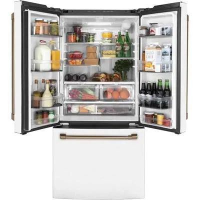 CWE19SP4NW2 - REFRIGERATORS - Café - French 3-Door - White - Open Box