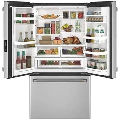 CWE23SP2MS1 - REFRIGERATORS - Café - French 3-Door - Stainless Steel - Open Box