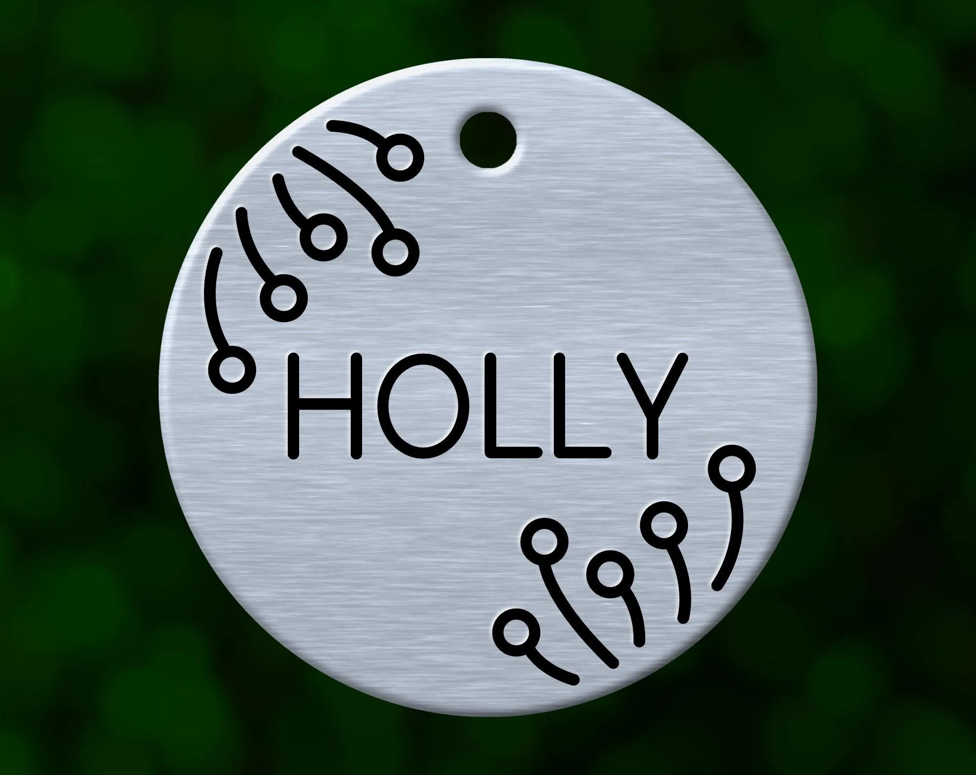 Dandelion Dog Tag