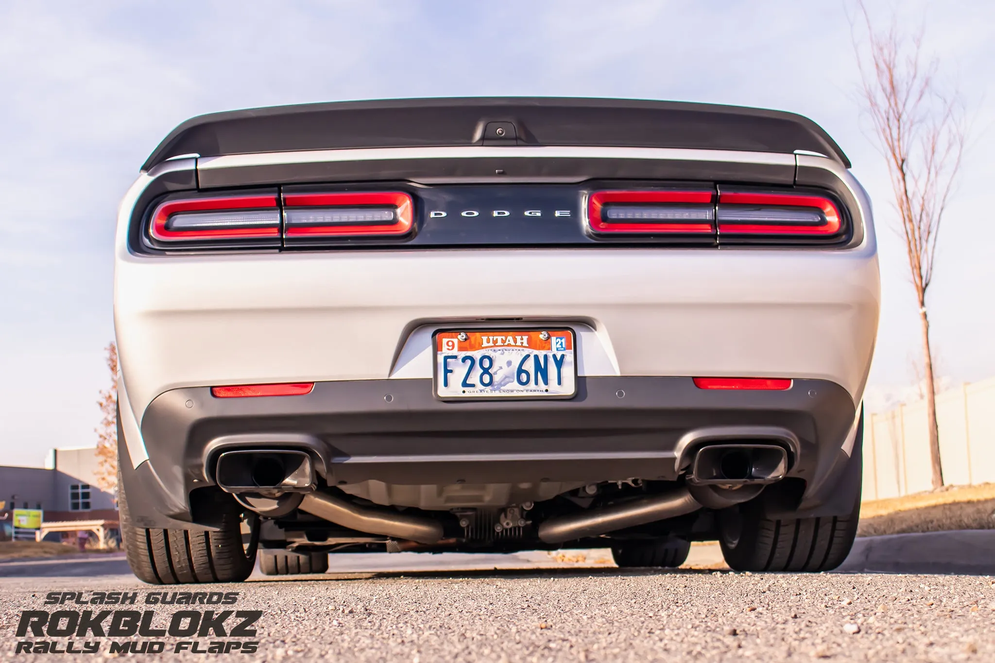 Dodge Challenger Widebody 2018-2023 Splash Guards