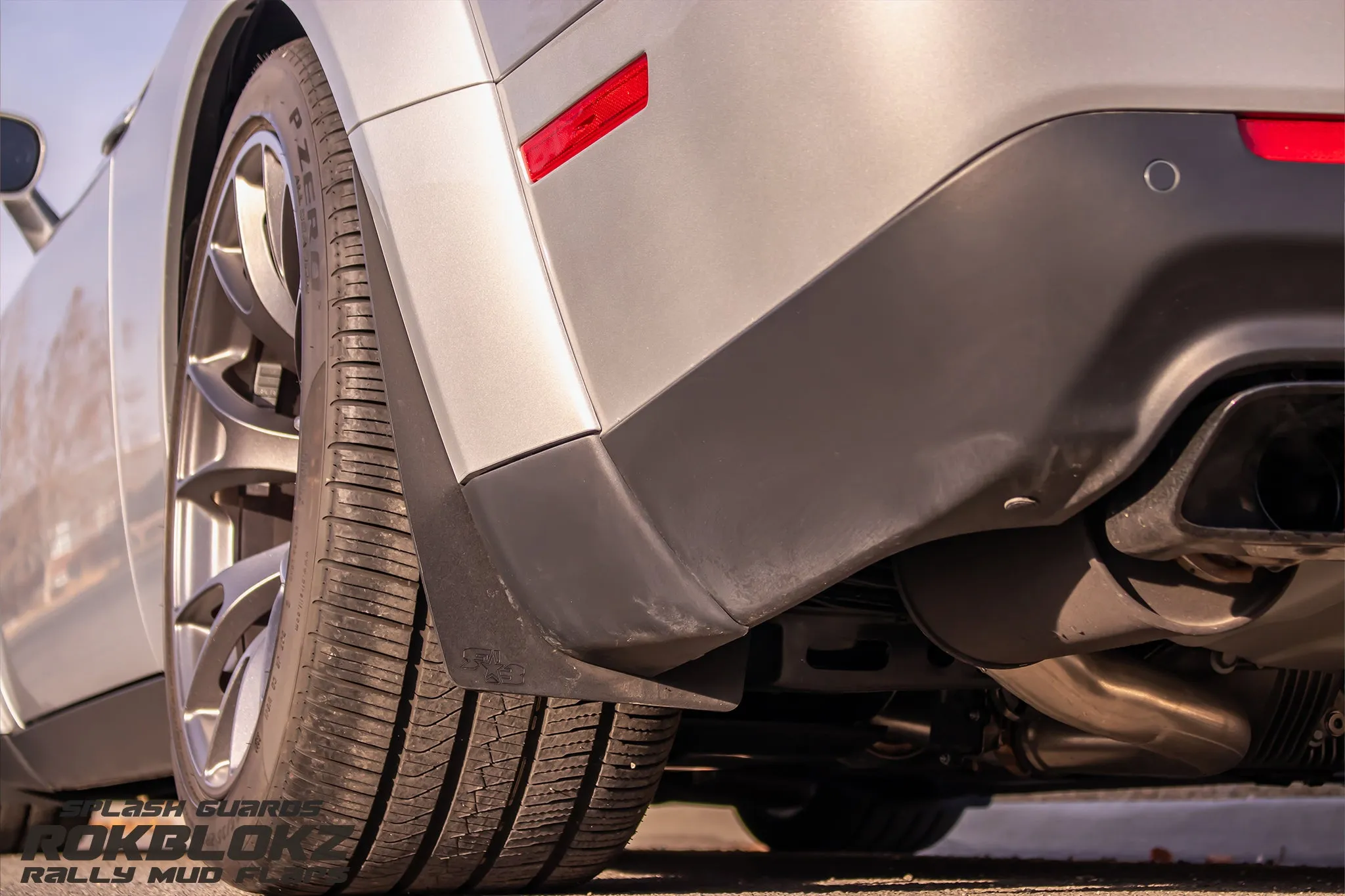 Dodge Challenger Widebody 2018-2023 Splash Guards