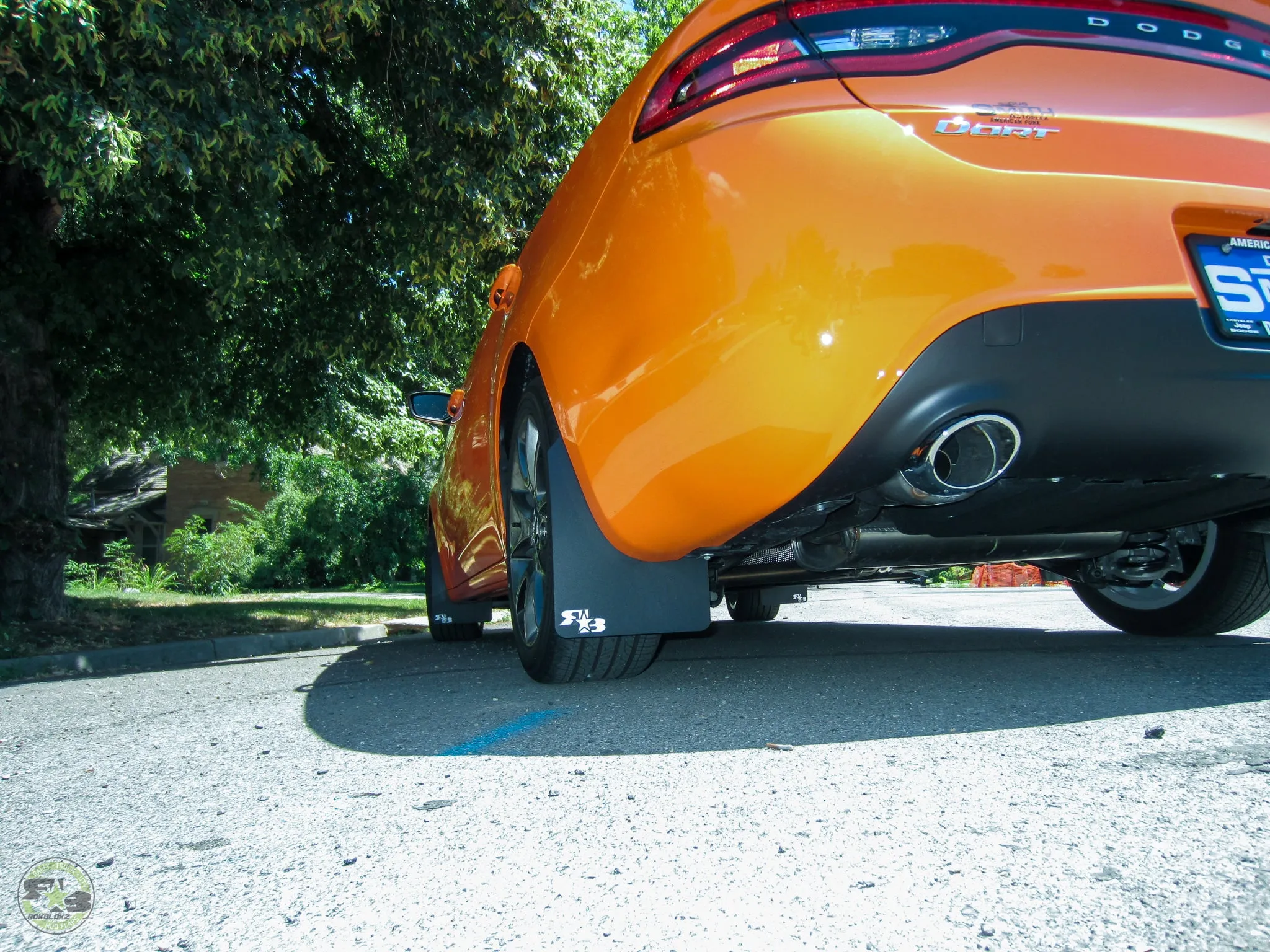 Dodge Dart 2013-2016 Rally Mud Flaps