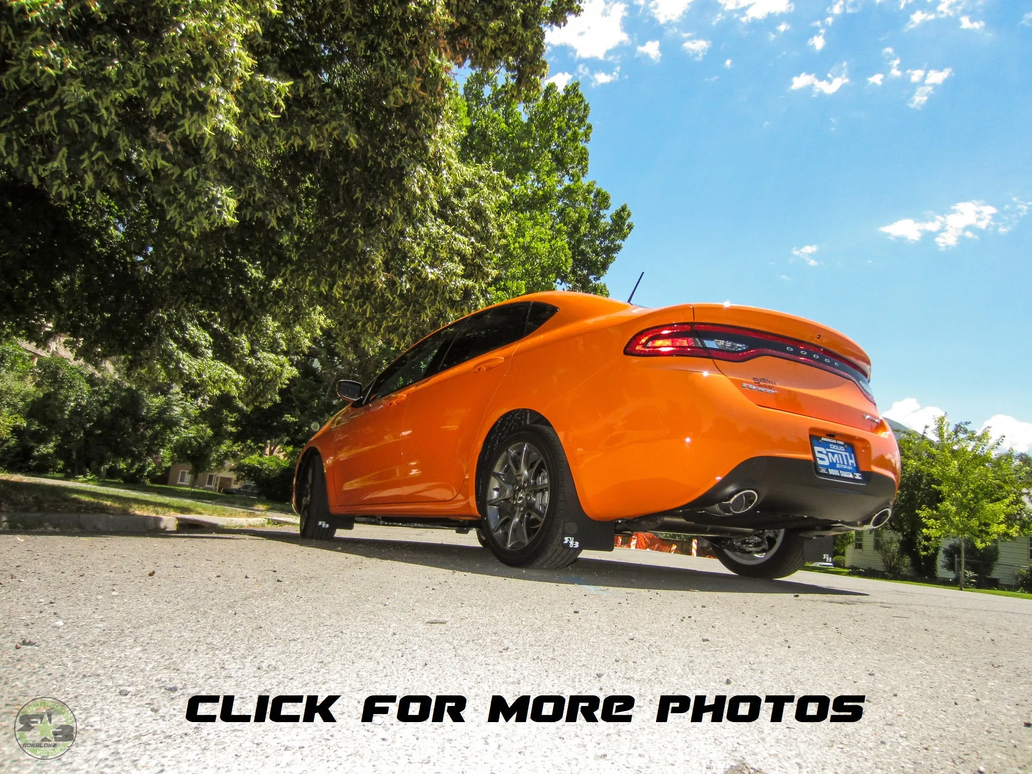 Dodge Dart 2013-2016 Rally Mud Flaps