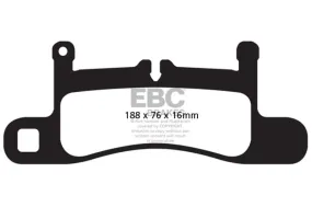 EBC 11  Porsche Cayenne 3.0 Supercharged Hybrid Bluestuff Rear Brake Pads