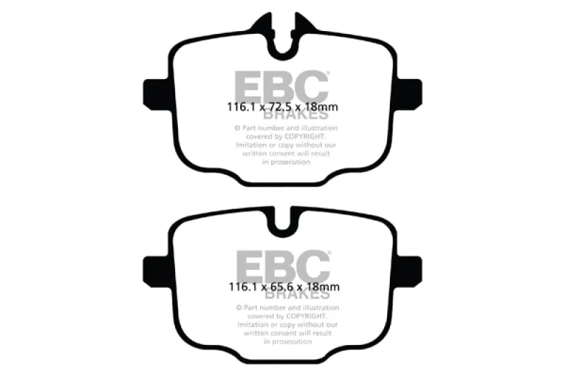 EBC 2021  BMW M3/M4 3.0TT (G80/G82/G83) Bluestuff Rear Brake Pads
